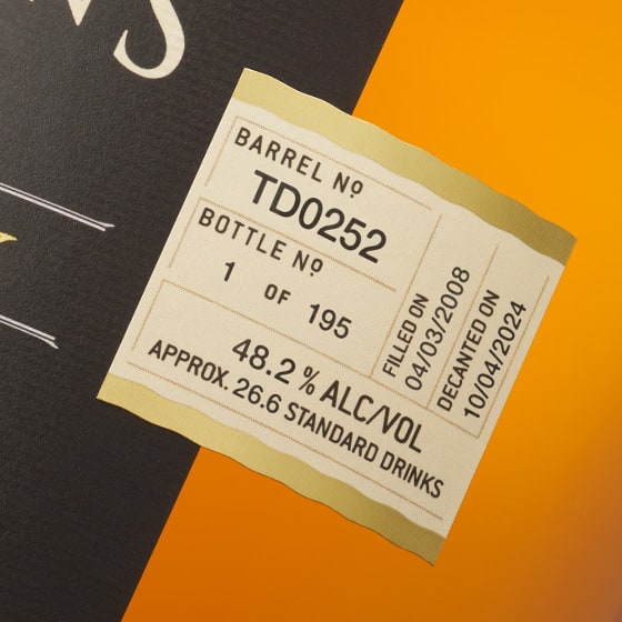 16 Year Old American Oak Ex-Bourbon (TD0252)