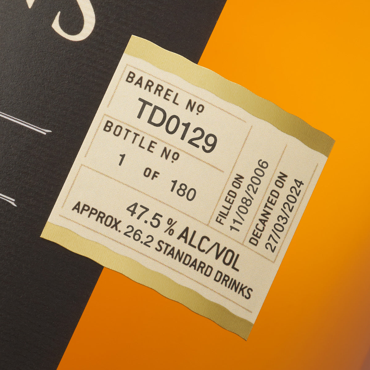 17 Year Old American Oak Ex‑Bourbon (TD0129)