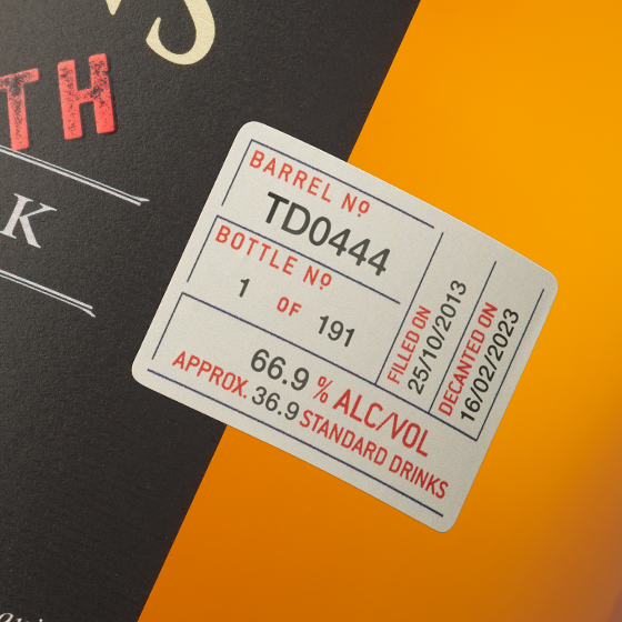 Cask Strength American Oak Ex-Bourbon (TD0444)