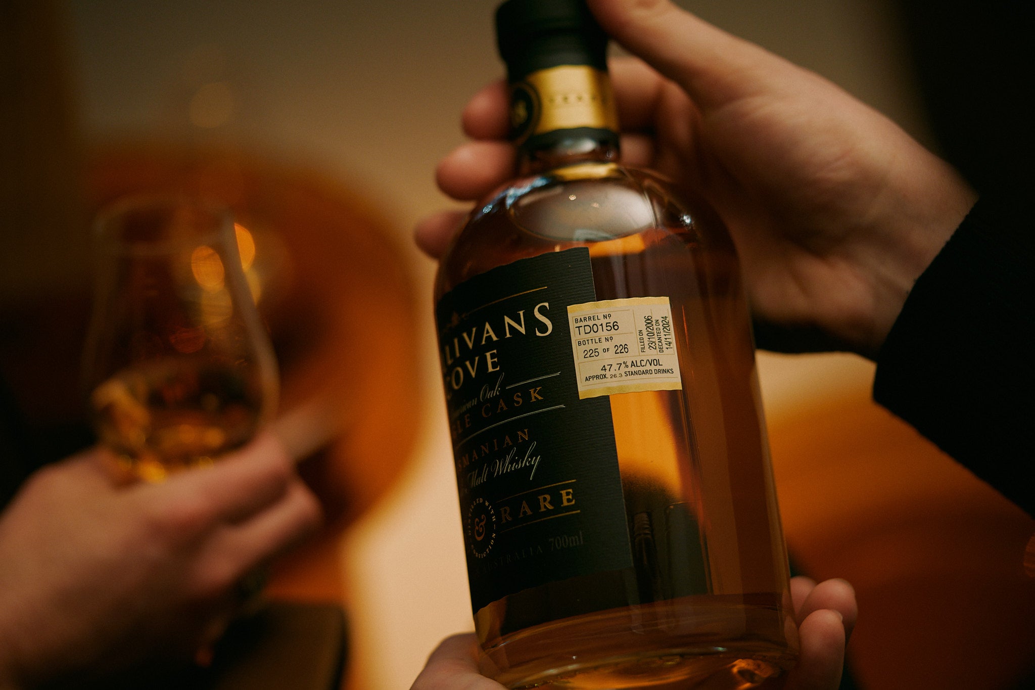 18 Year Old American Oak Ex-Bourbon (TD0156) – Sullivans Cove Whisky