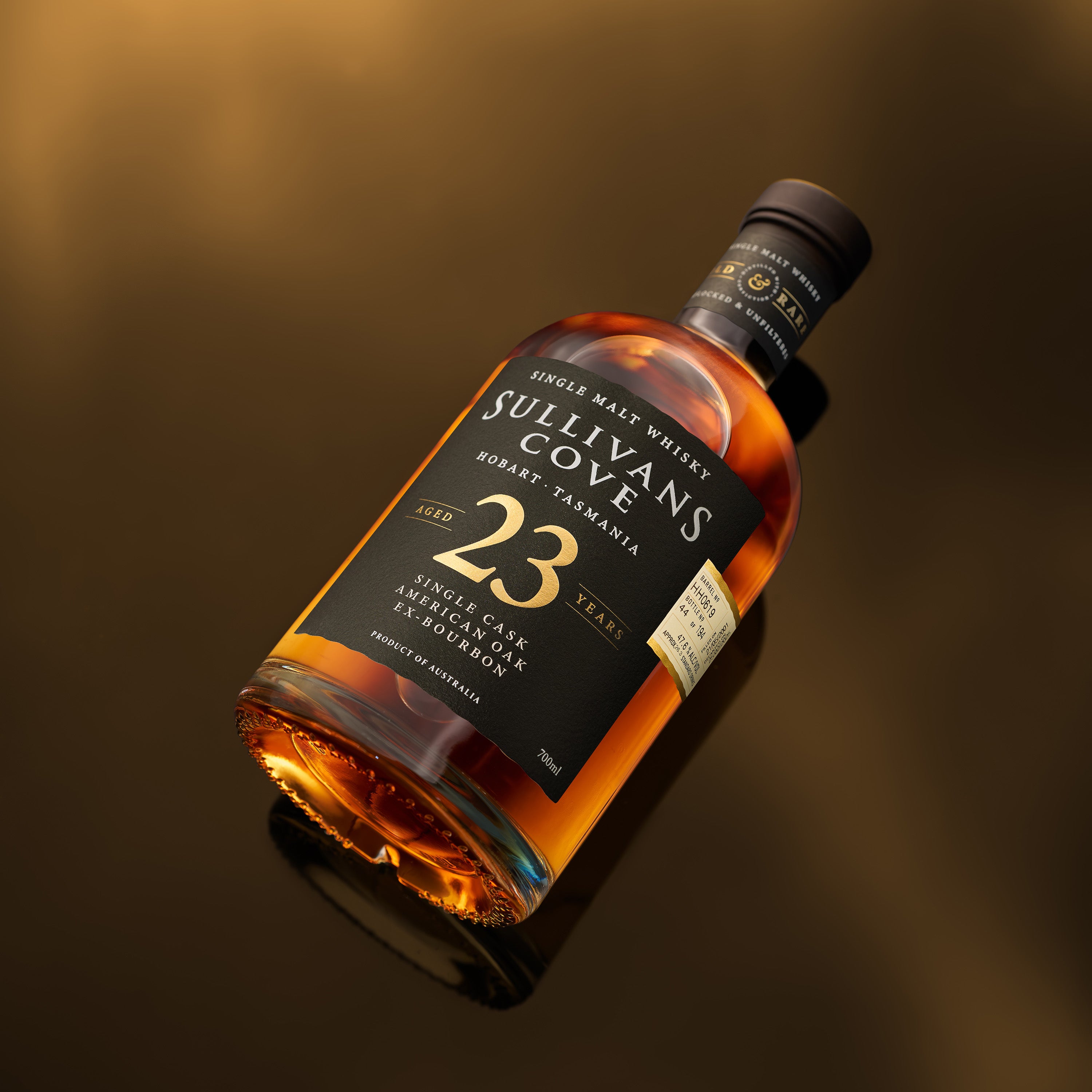 23 Year Old American Oak Ex-Bourbon (HH0619) – Sullivans Cove Whisky