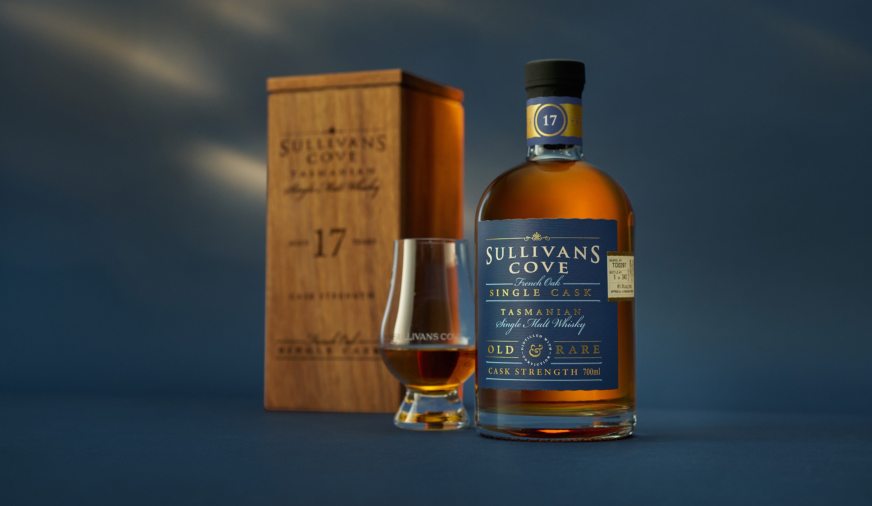 17 Year Old French Oak Cask Strength (TD0297) – Sullivans Cove Whisky
