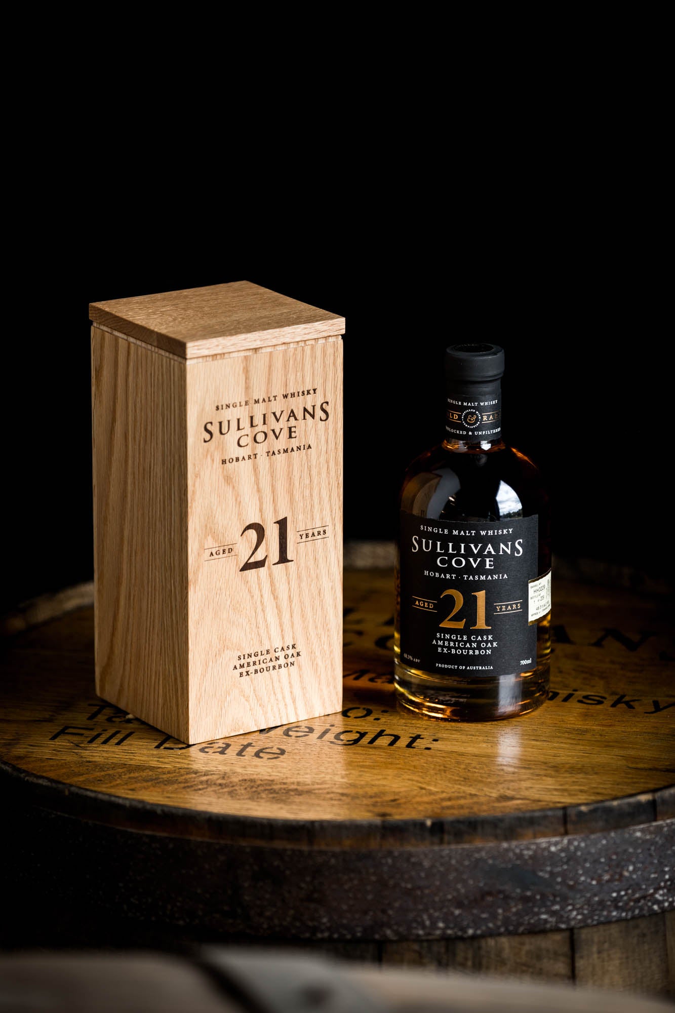 21 YEAR OLD AMERICAN OAK EX-BOURBON (HH0229)